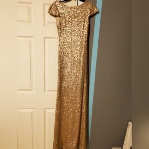 Sortella Vita champagne dress size 10